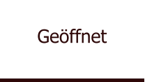 Geöffnet